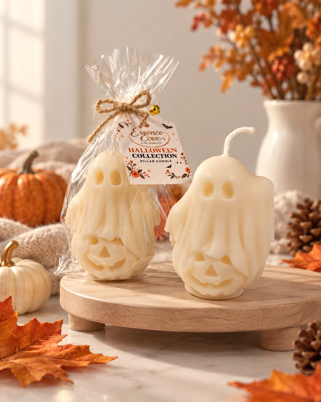 Halloween Pillar Candles