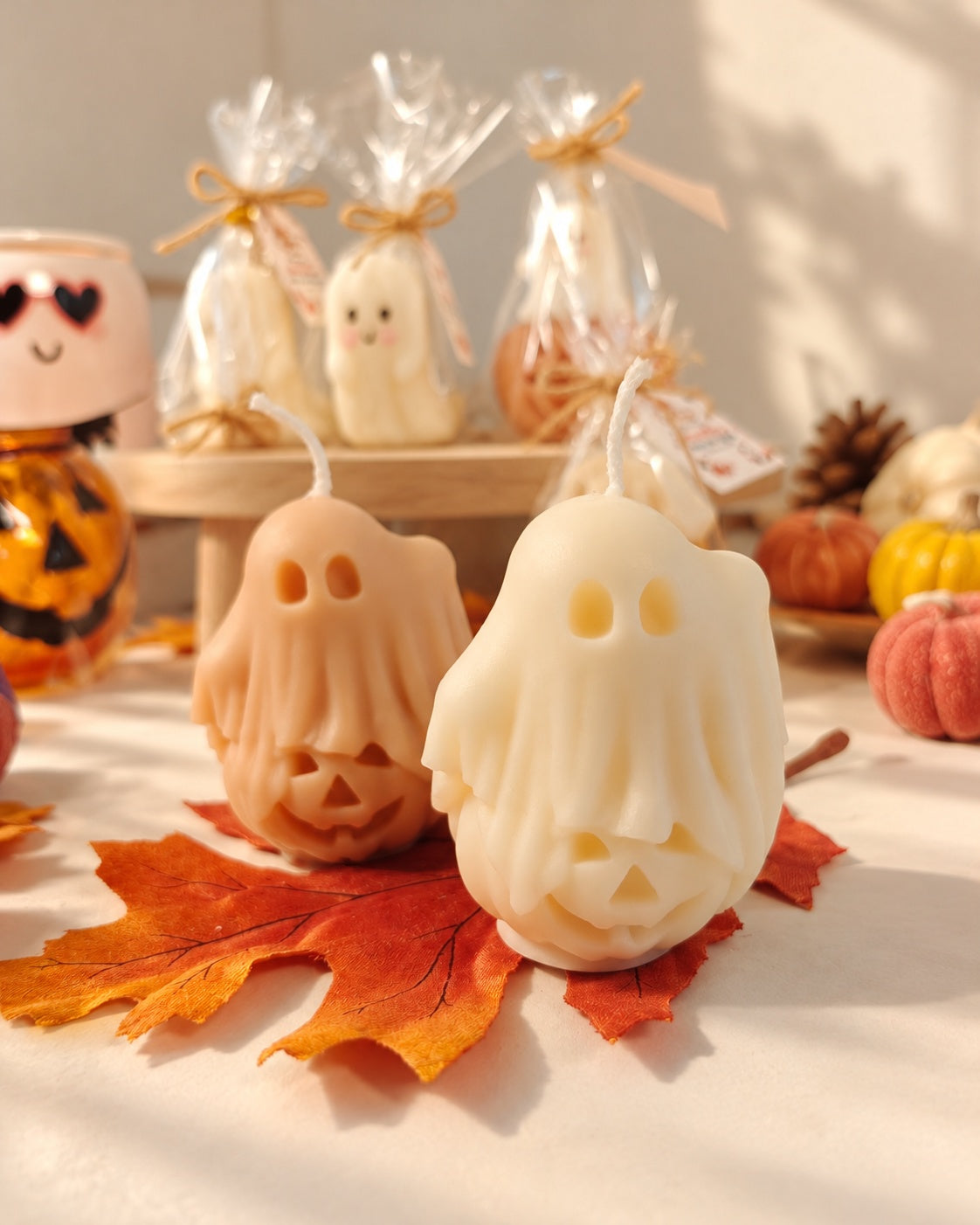 Halloween Pillar Candles
