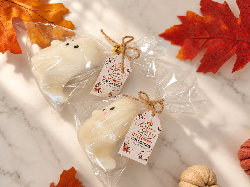 Halloween Pillar Candles