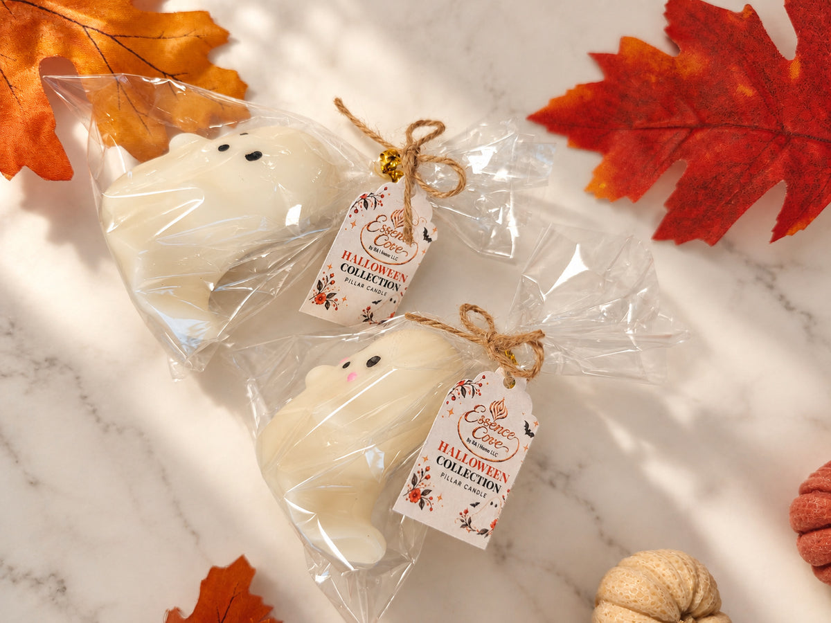 Halloween Pillar Candles