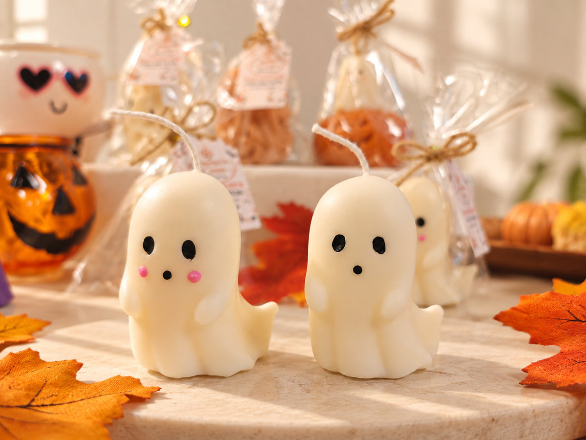 Halloween Pillar Candles