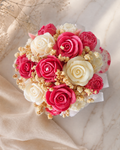 Pink Spell Scented Wax Flower Candle Bouquet Box