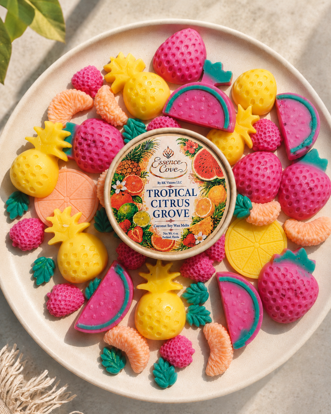 Tropical Citrus Grove Coconut Soy Wax Melts