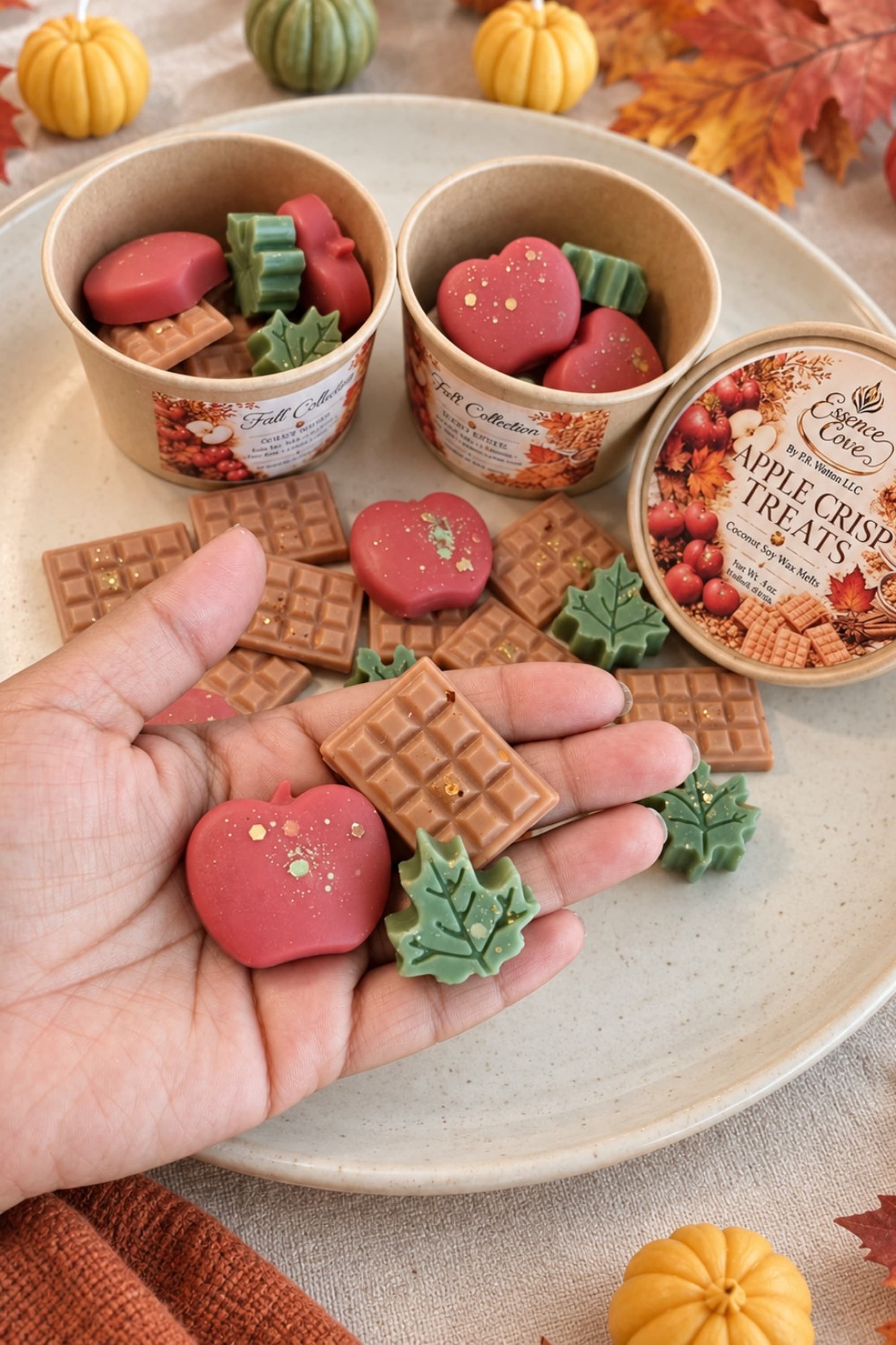 Apple Crisp Treats Coconut Soy Wax Melts