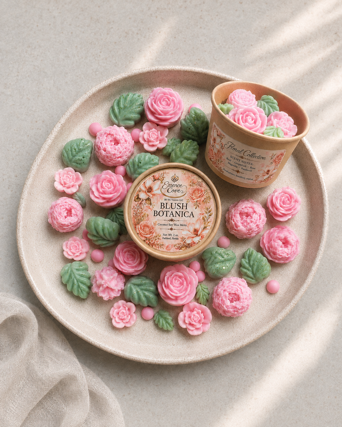 Blush Botanica Coconut Soy Wax Melts