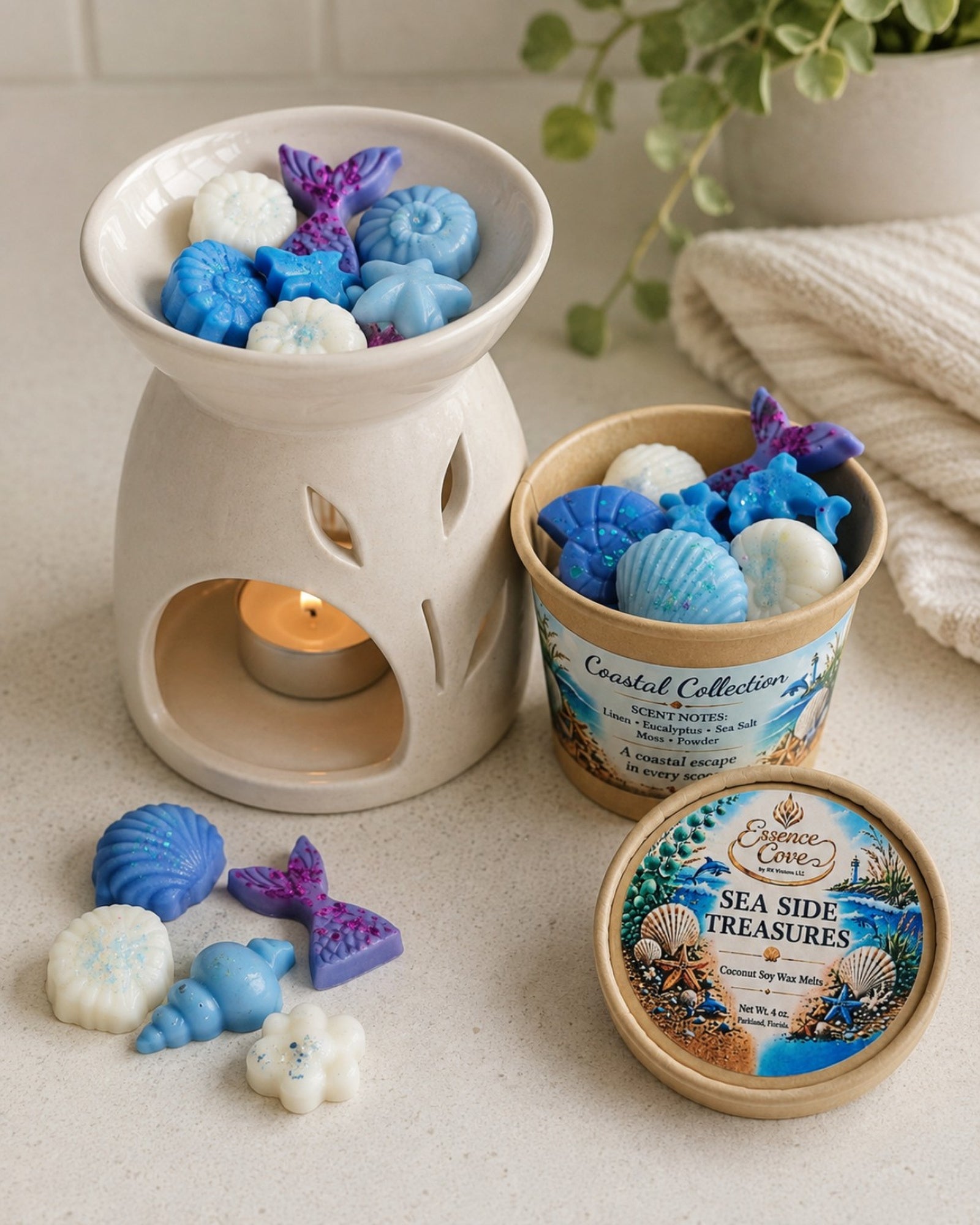 Sea Side Treasures Coconut Soy Wax Melts