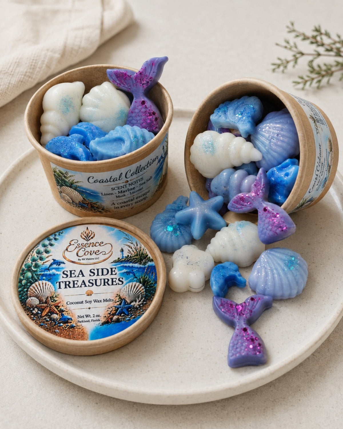 Sea Side Treasures Coconut Soy Wax Melts