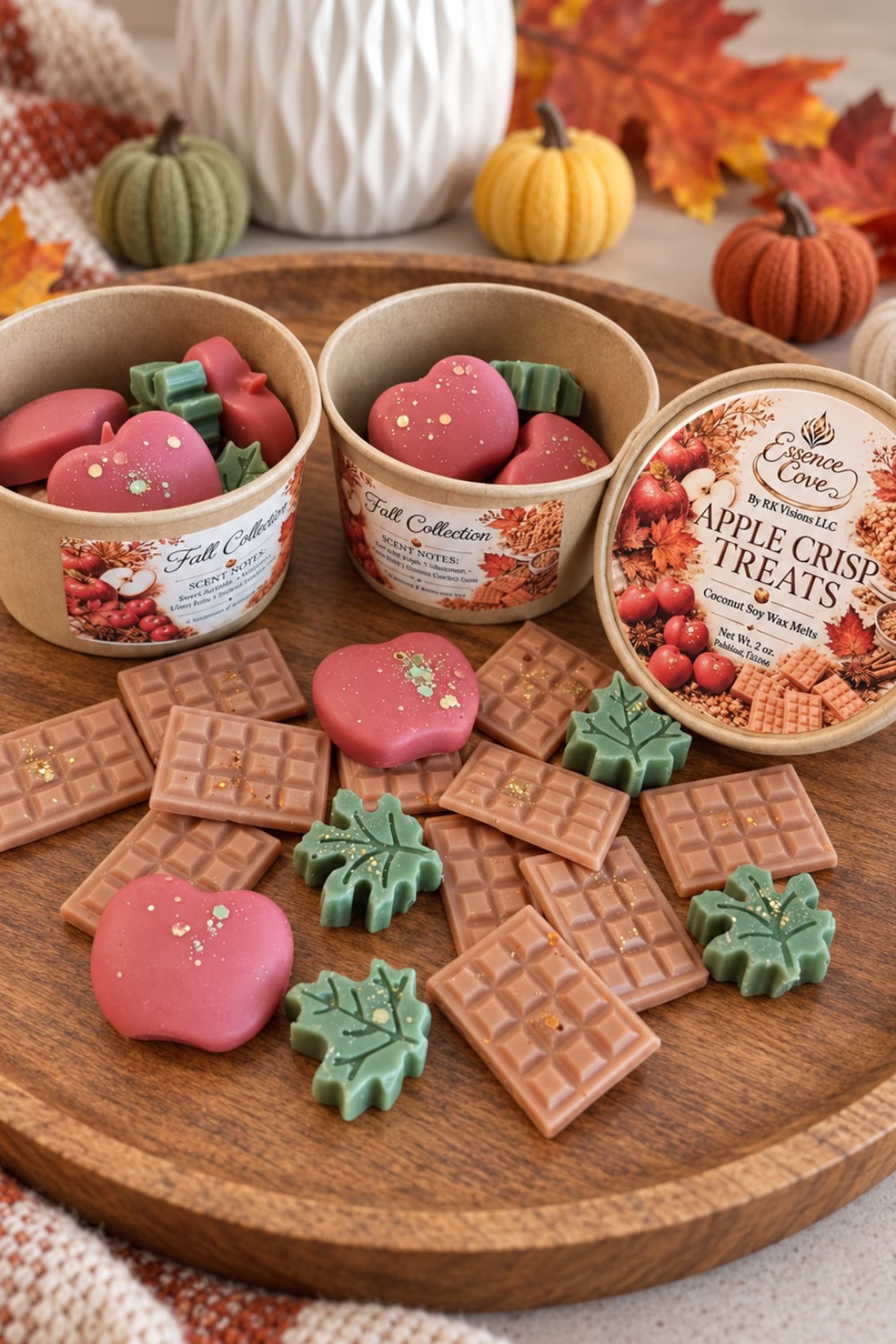 Apple Crisp Treats Coconut Soy Wax Melts