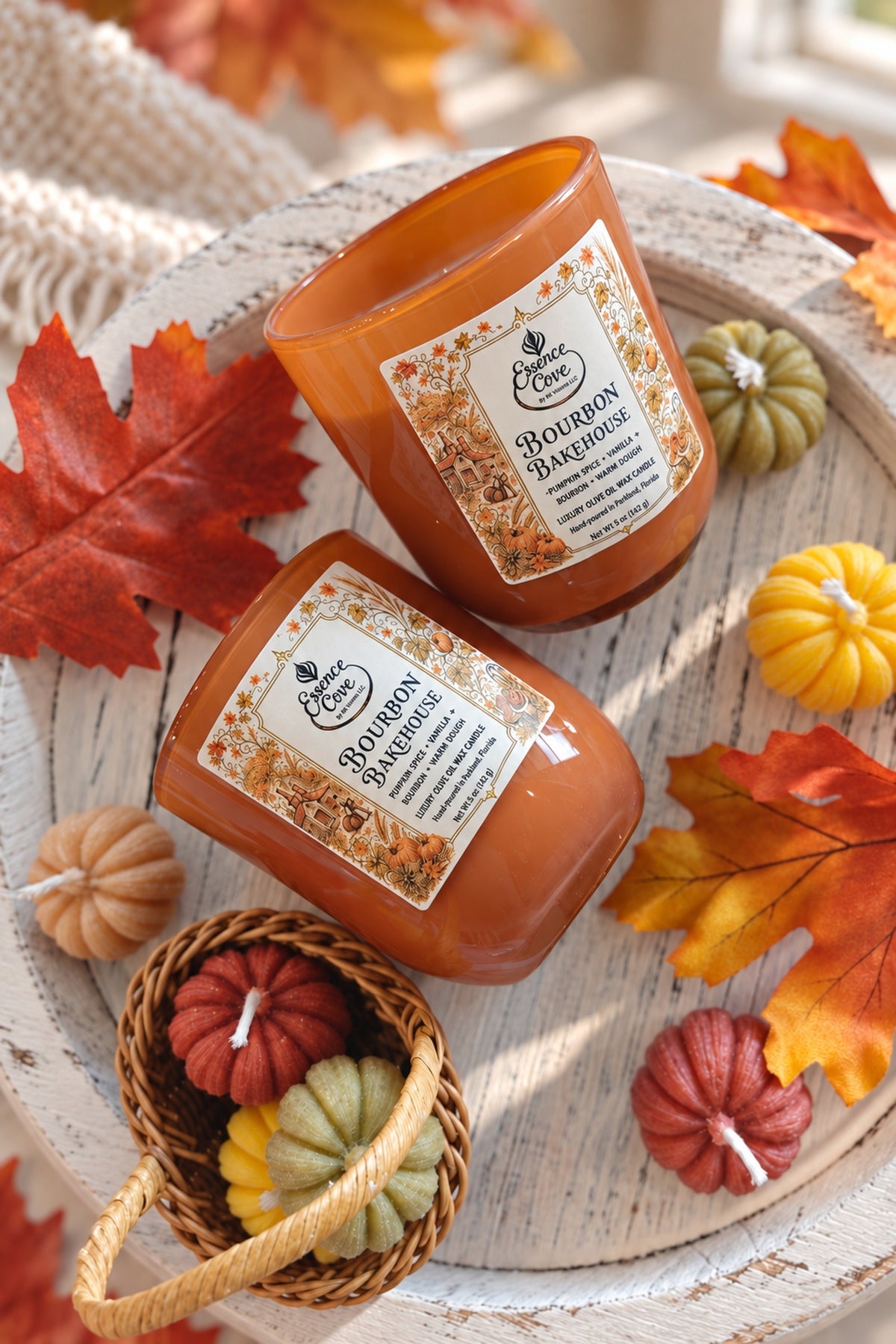 Bourbon Bakehouse Olive Oil Wax Candle – 5 oz