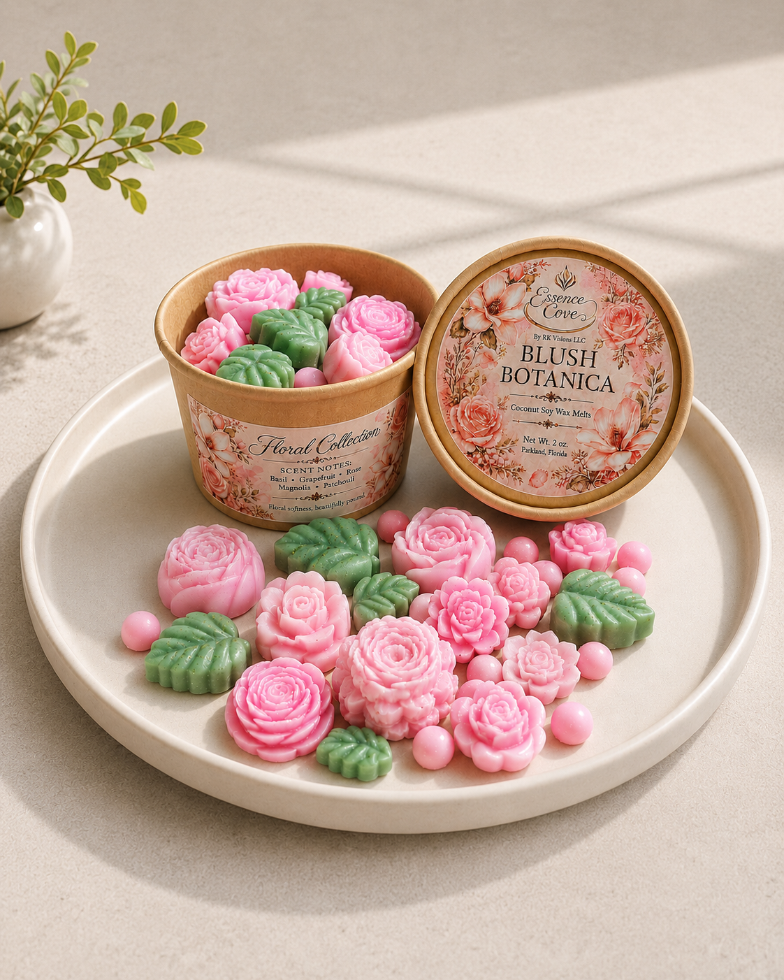 Blush Botanica Coconut Soy Wax Melts