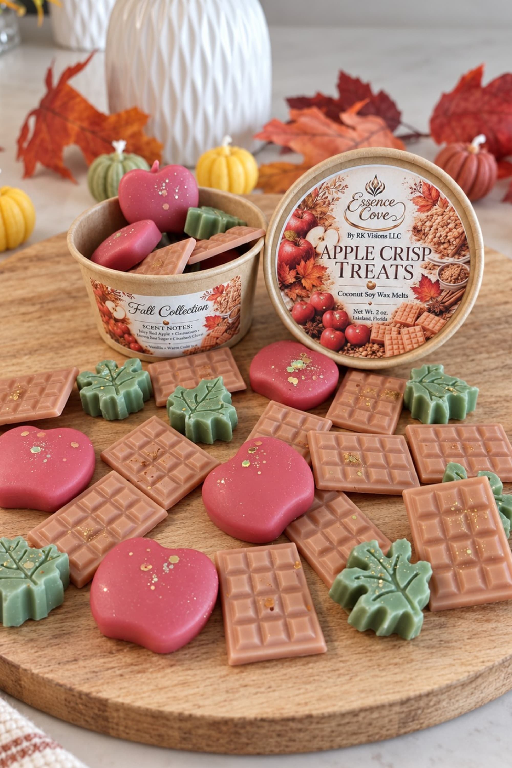 Apple Crisp Treats Coconut Soy Wax Melts