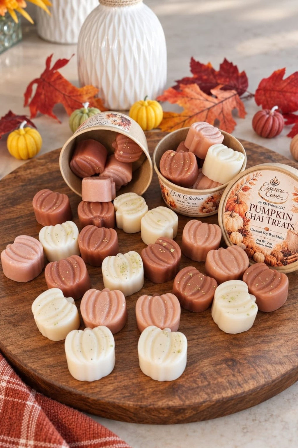 Pumpkin Chai Treats Coconut Soy Wax Melts