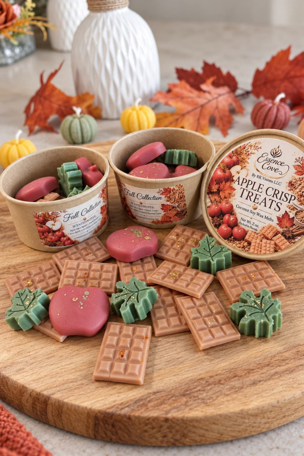 Apple Crisp Treats Coconut Soy Wax Melts