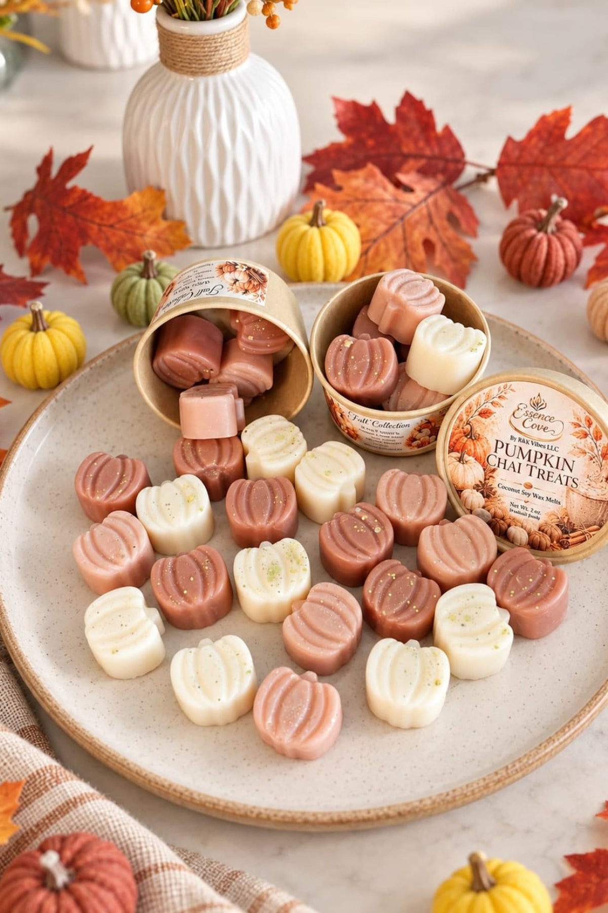 Pumpkin Chai Treats Coconut Soy Wax Melts