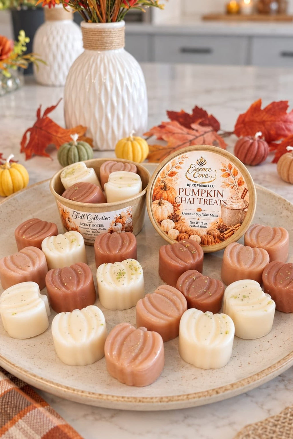 Pumpkin Chai Treats Coconut Soy Wax Melts